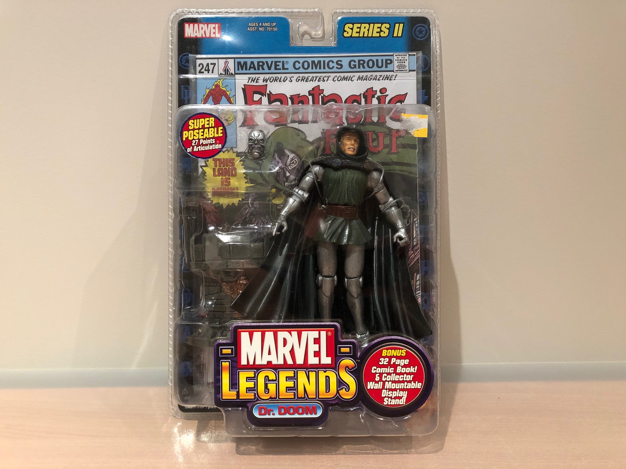 Toy Biz Marvel Legends 6-inch Action Figure Series II Dr. Doom - Inbox Toys