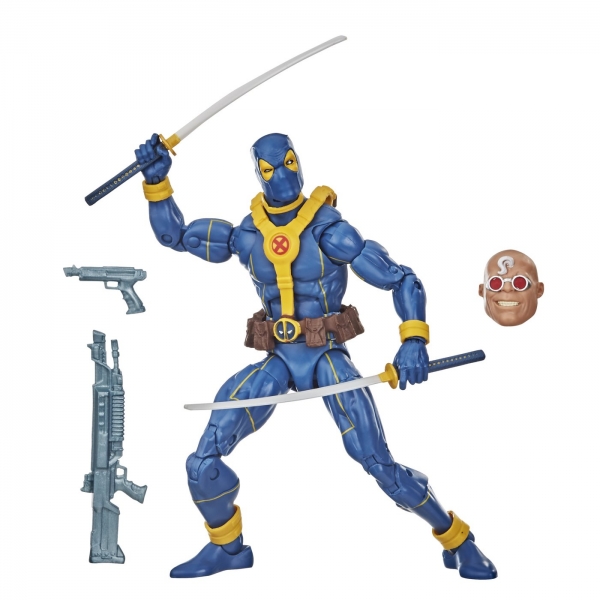 Deadpool Marvel Legends Strong Guy 6-Inch Action Figure Wave 3 Blue Deadpool