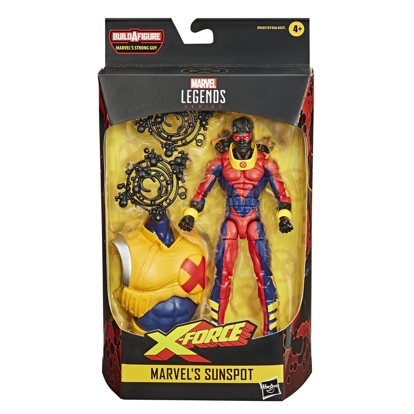 Deadpool Marvel Legends Strong Guy 6-Inch Action Figure Wave 3 Marvel's Sunspot