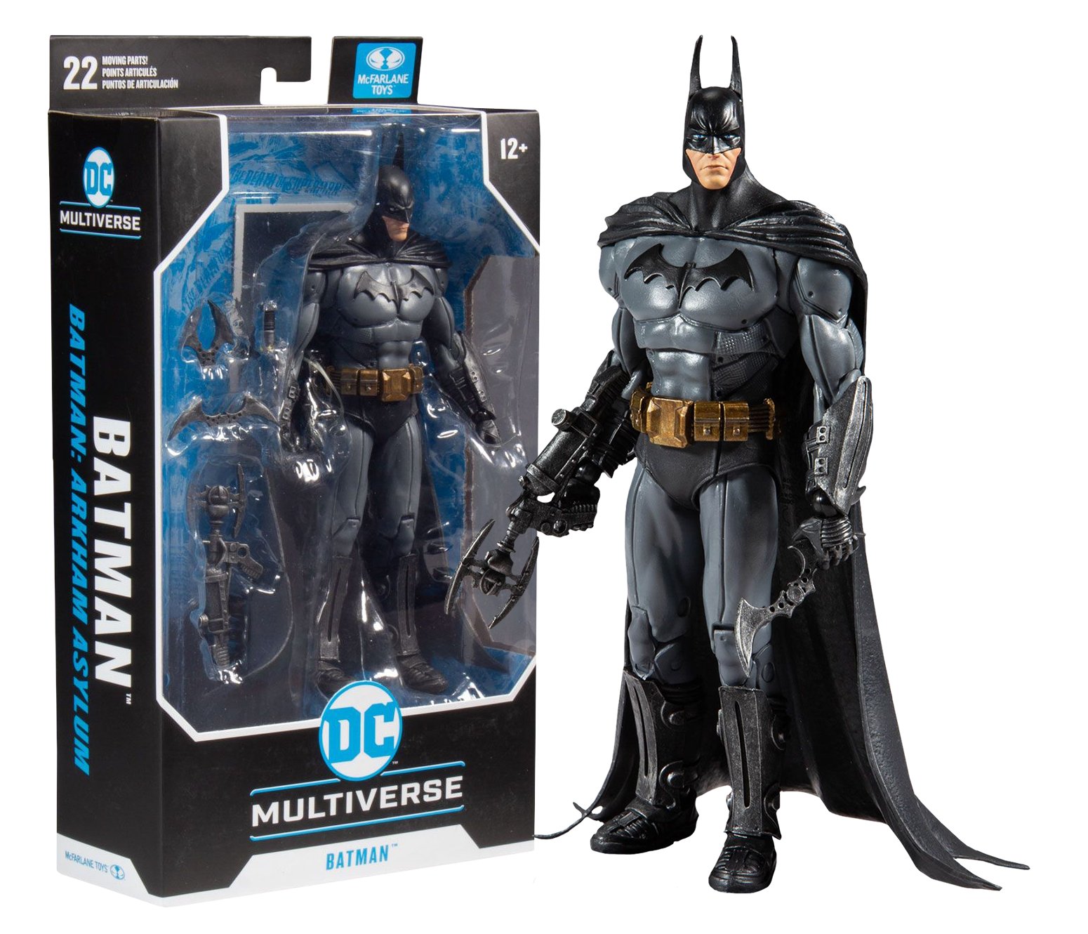 DC Multiverse Arkham Asylum 7 Inch Action Figure Batman