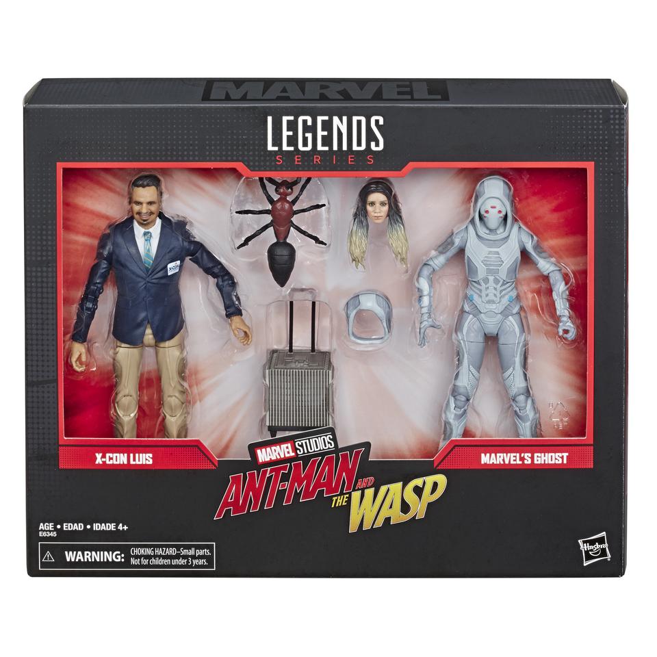 Marvel Legends 80th Anniversary Ghost and Luis 6 Inch Action Figures