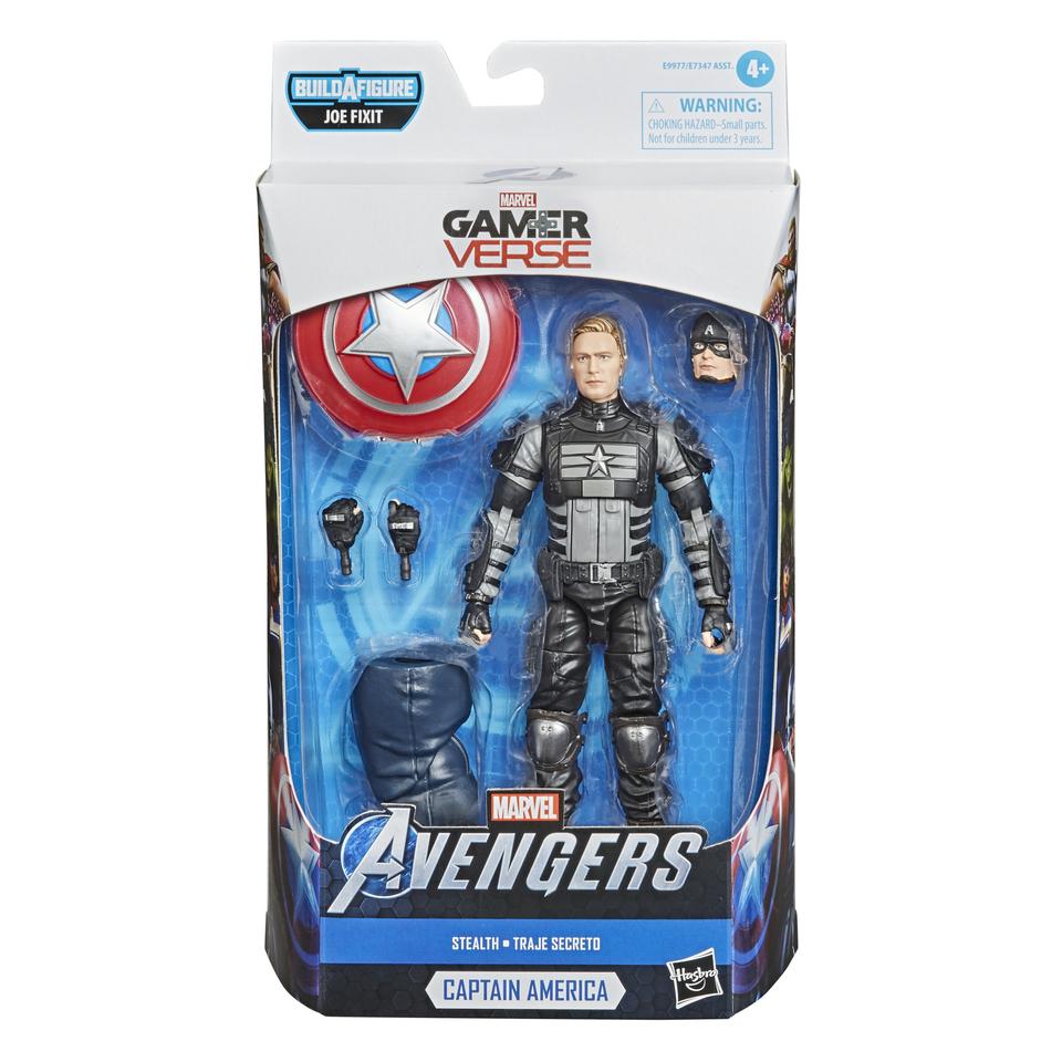 Avengers Video Game Marvel Legends 6 Inch Action Figure Joe Fixit Wave Captain America