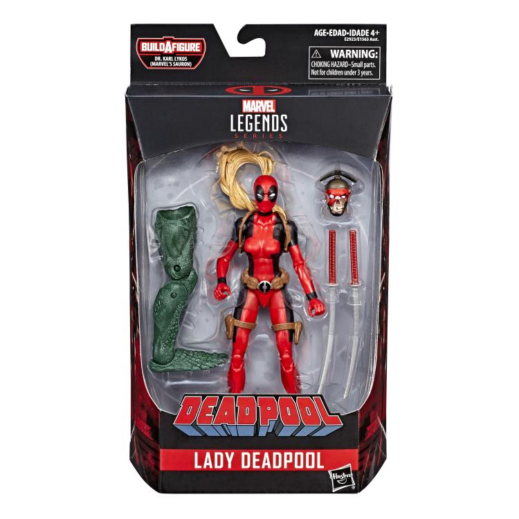 Deadpool Marvel Legends 6-Inch Action Figure Wave 2 Lady Deadpool