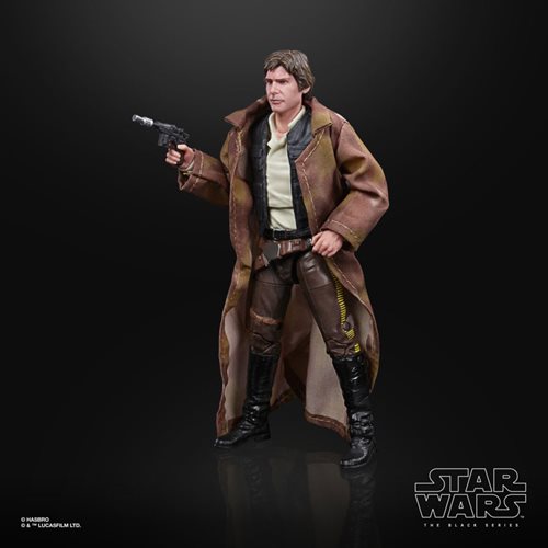 Star Wars Black Series 6 Inch Action Figures Wave 2 Han Solo (Endor Trenchcoat)