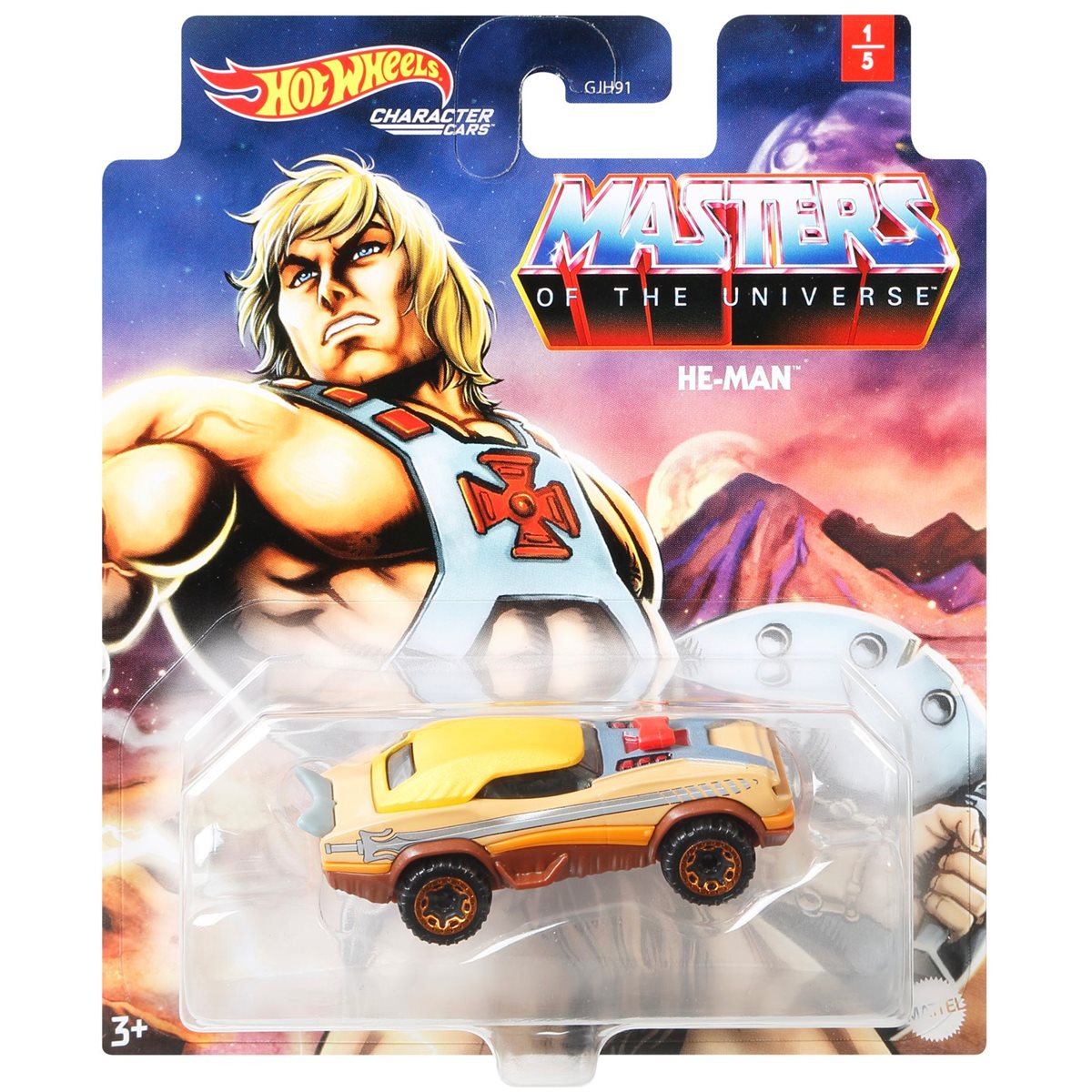 Masters of the Universe Hot Wheels Character Car He-Man