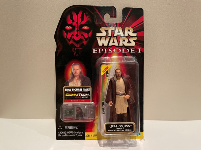 Star Wars Episode I - Qui-Gon-Jinn Naboo with Lightsaber and Handle