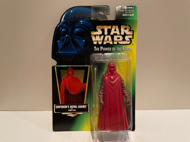 Star Wars Power of the Force Emperor's Royal Guard with Force Pike