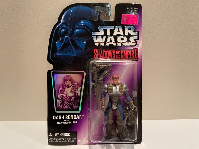 Star Wars Power of the Force (II) Dash Rendar with Heavy Weapon Pack
