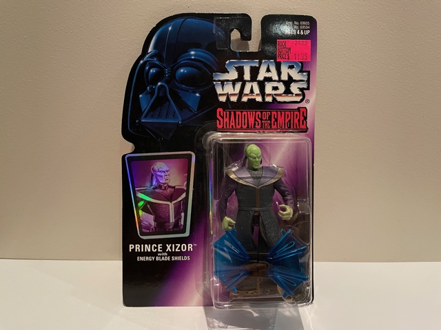 Star Wars Power of the Force (II) Prince Xizor with Energy Blade Shields