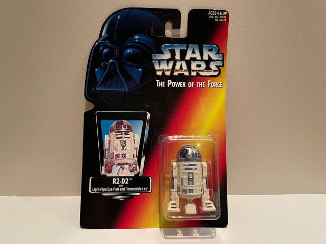 Star Wars Power of the Force (II) R2-D2 with Light-Pipe Eye Port & Retractable Leg