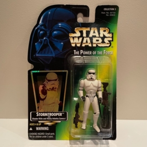 Star Wars Power of the Force (II) Stormtrooper with Blaster Rifle and Heavy Infantry Cannon!