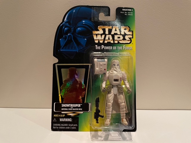 Star Wars Power of the Force Snowtrooper with Imperial Issue Blaster