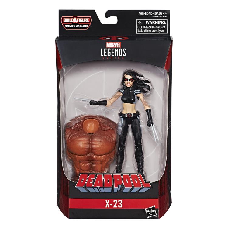Deadpool Marvel Legends 6 Inch Action Figure Wave 1 X-23