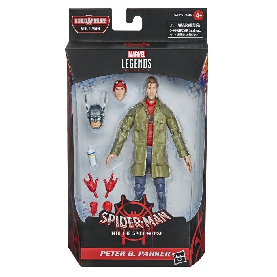 Spider-Man Marvel Legends 6-Inch Action Figure Wave 1 Stilt Man Series Peter B Parker