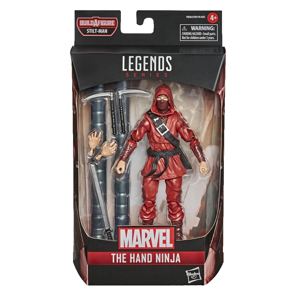 Spider-Man Marvel Legends 6-Inch Action Figure Wave 1 Stilt Man Series The Hand Ninja