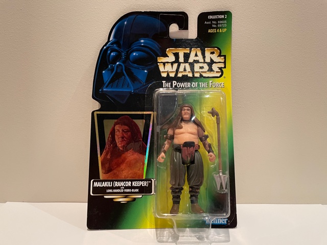 Star Wars Power of the Force (II) Malakili (Rancor Keeper) with Long Handed Vibro-Blade