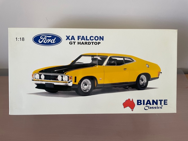 Ford XA Falcon GT Hardtop 1:18 Scale Biante Classic