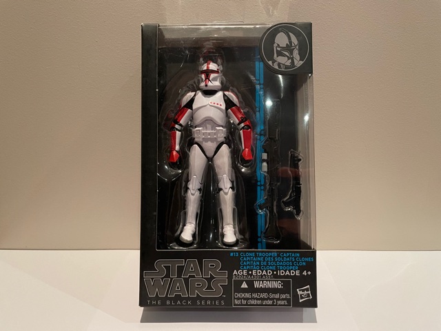 Star Wars Black Series 6 Inch Action Figure Clone Trooper Captain No. 13