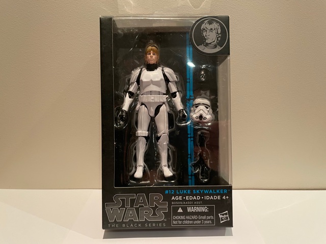 Star Wars Black Series 6 Inch Action Figure Luke Skywalker (Stormtrooper Disguise) No. 12
