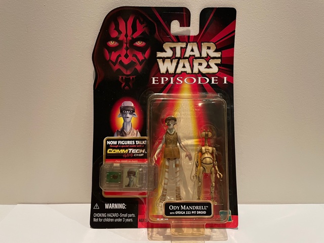 Star Wars Episode 1 - The Phantom Menace Ody Mandrell with Otoga 222 Pit Droid