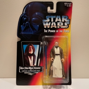 Star Wars Power of the Force (II) Ben (Obi-Wan) Kenobi with Lightsaber and Removable Cloak