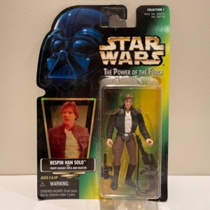 Star Wars Power of the Force (II) Bespin Han Solo with Heavy Assault Rifle and Blaster