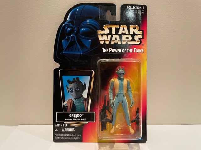 Star Wars Power of the Force (II) Greedo with Rodian Blaster Rifle