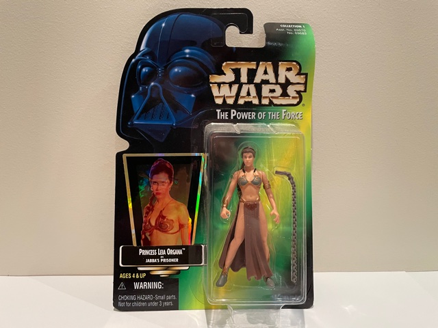 Star Wars Power of the Force (II) Princess Leia Organa as Jabba's Prisoner