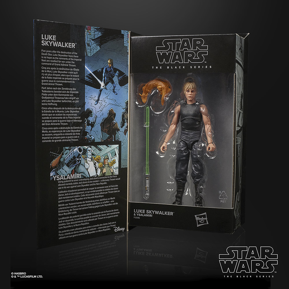 Star Wars The Black Series 6 Inch Action Figure Luke Skywalker & Ysalamiri