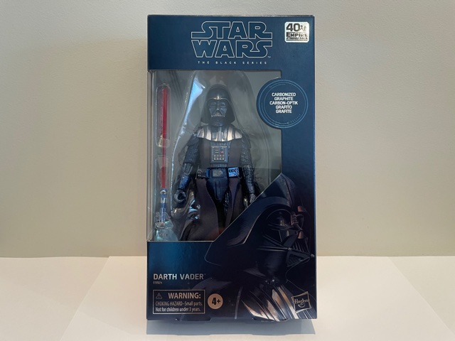 Star Wars Black Series ESB 40th Anniversary 6-Inch Action Figure Carbonized Darth Vader