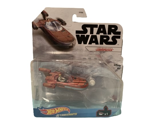 Star Wars Hot Wheels Starships 2021 Mix 2 Vehicles Luke Skywalker's Landspeeder