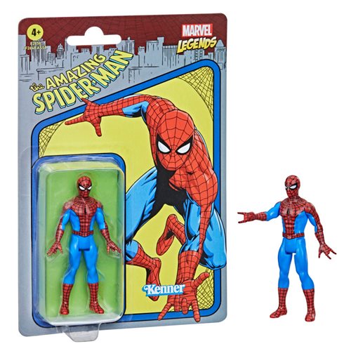 Marvel Legends Retro 375 Collection 3.75 Inch Action Figure Wave 1 Spider-Man