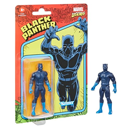 Marvel Legends Retro 375 Collection 3.75 Inch Action Figure Wave 2 Black Panther