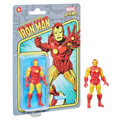 Marvel Legends Retro 375 Collection 3.75 Inch Action Figure Wave 2 Iron Man