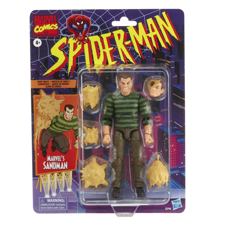 Spider-Man Retro Marvel Legends 6-Inch Action Figure Sandman