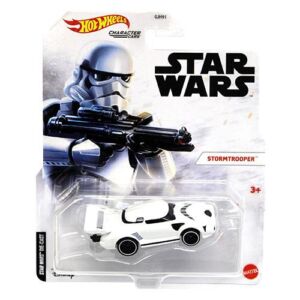 Star Wars Hot Wheels Character Car Mix 2 Vehicles Stormtrooper (The Mandalorian)