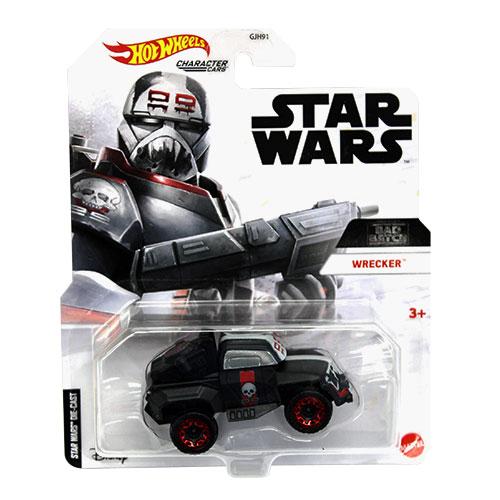 Star Wars Hot Wheels Character Car Mix 2 Vehicles Wrecker (Bad Batch)