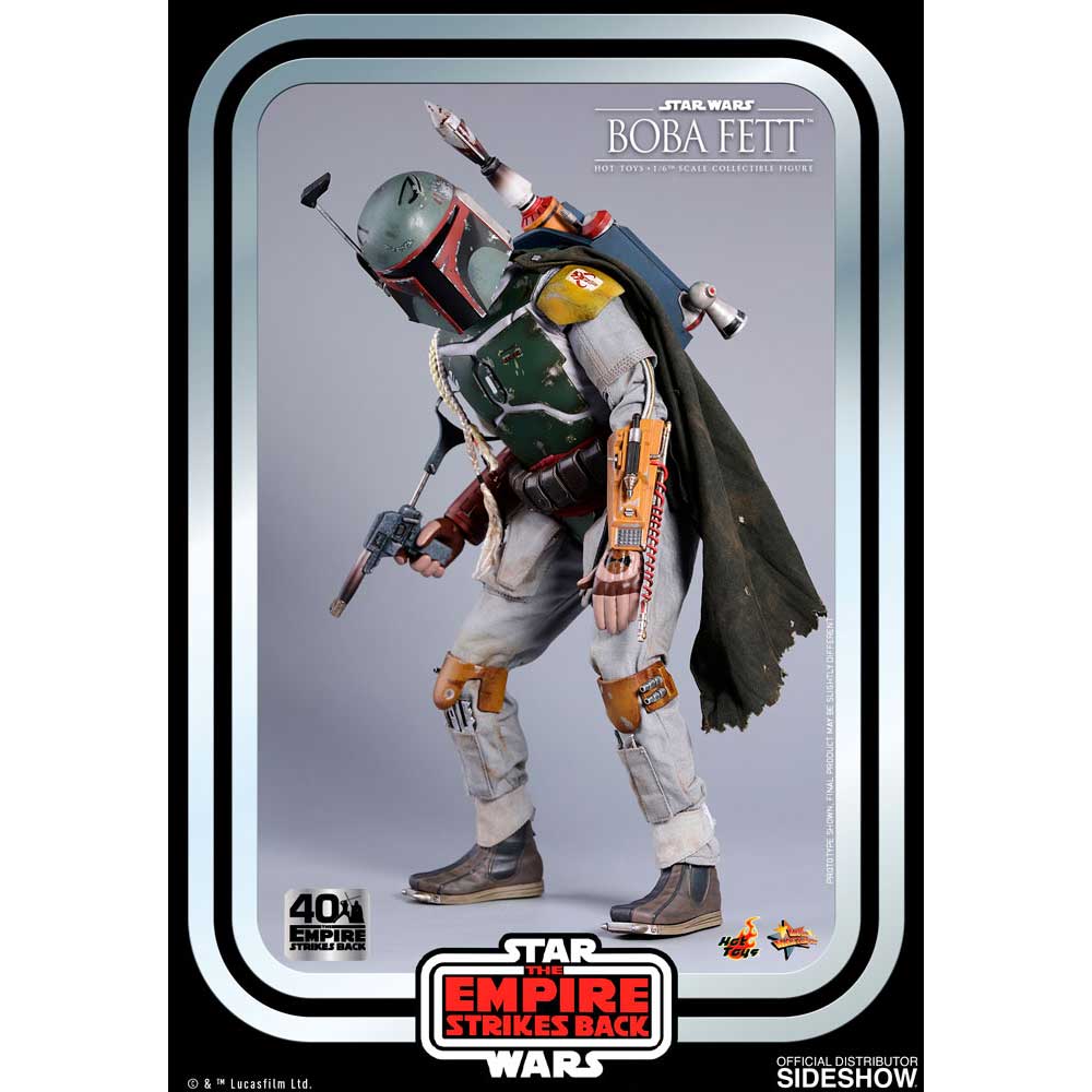 Hot Toys Star Wars Boba Fett 40th Anniversary 1:6 Scale 12" Action Figure