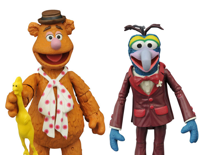 The Muppets Select Best of Series 1 Fozzie and Gonzo Action Figures with Accessories