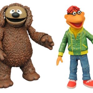 The Muppets Select Best of Series 1 Scooter and Rowlf Action Figures with Accessories