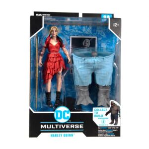 DC Build-A-Wave 5 Suicide Squad Movie Action Figures Harley Quinn (Collect to Build King Shark)
