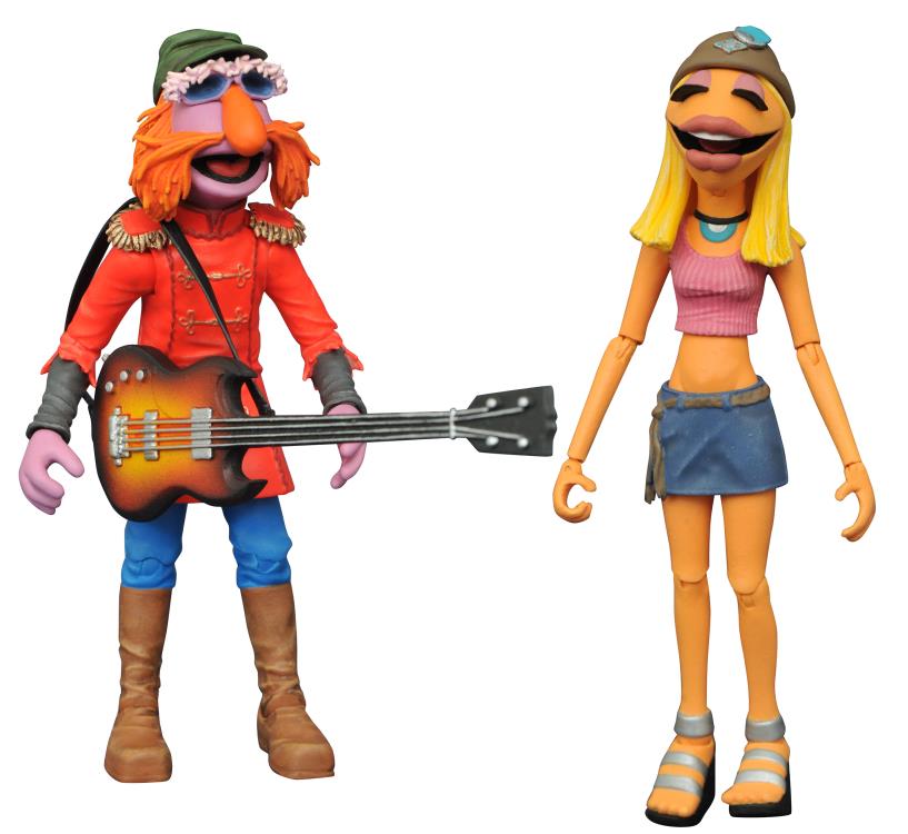 The Muppets Select Best of Series 3 Floyd and Janice Action Figures with Accessories