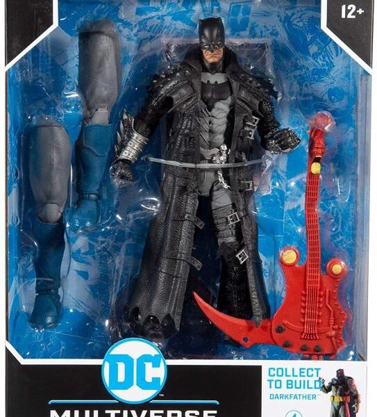 DC Build-A Wave 4 Dark Nights Death Metal Action Figure Batman (Collect to Build Darkfather)