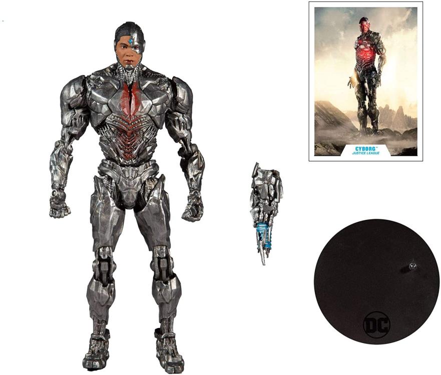 DC Zack Snyder Justice League 7-Inch Action Figure Cyborg