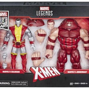 Marvel Legends 80th Anniversary Colossus and Juggernaut 6-Inch Action Figures