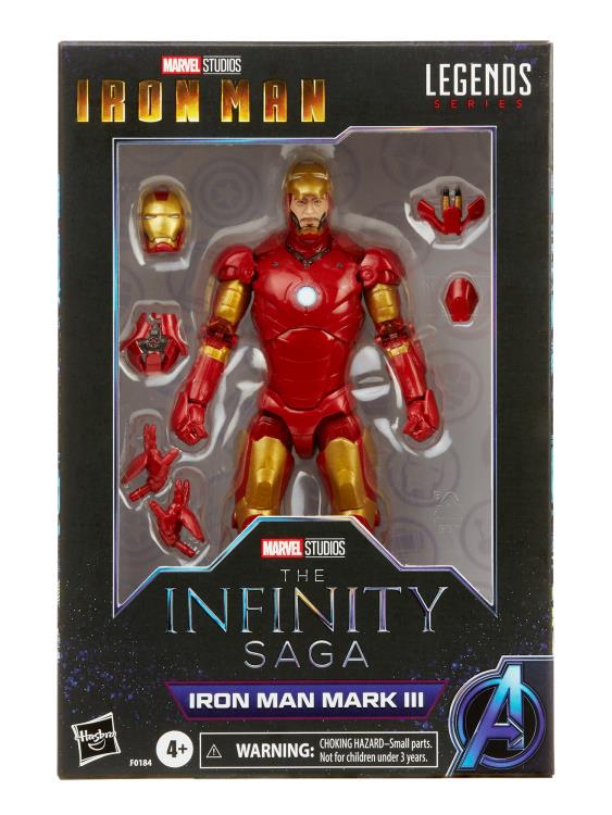Marvel Legends Infinity Saga 6-Inch Action Figure Iron Man Mark 3
