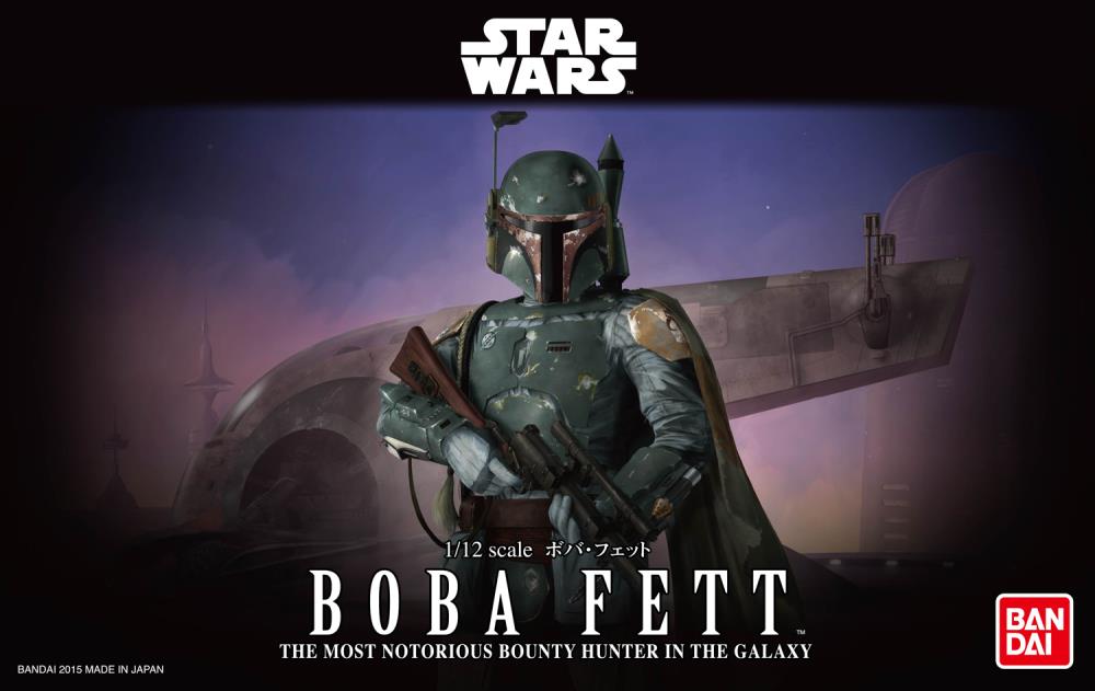 Star Wars Boba Fett 1:12 Scale Model Kit