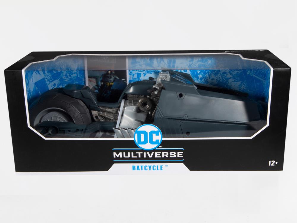 DC Multiverse Batman Curse of the White Knight Batcycle Vehicle