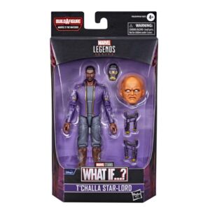 What If? Marvel Legends 6 Inch Action Figure T'Challa Star Lord (The Watcher BAF)