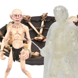 Lord of the Rings Frodo & Gollum Red Book of Westmarch SDCC 2021 Deluxe Action Figure Set